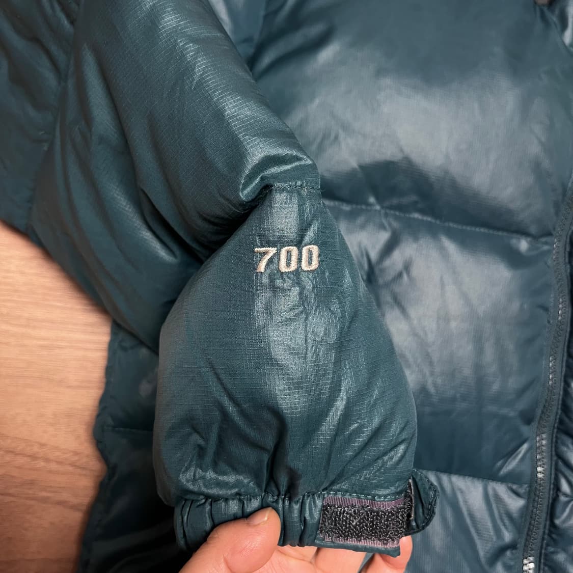 95 노스페이스 녹검 700 눕시 패딩 상품이미지4