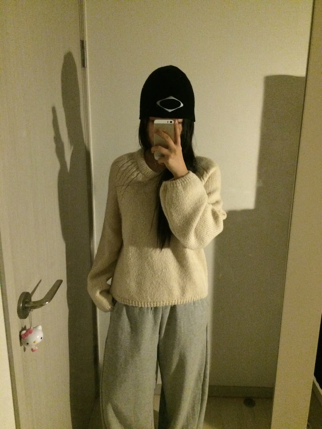 빈티지 아이보리 니트 상품이미지2