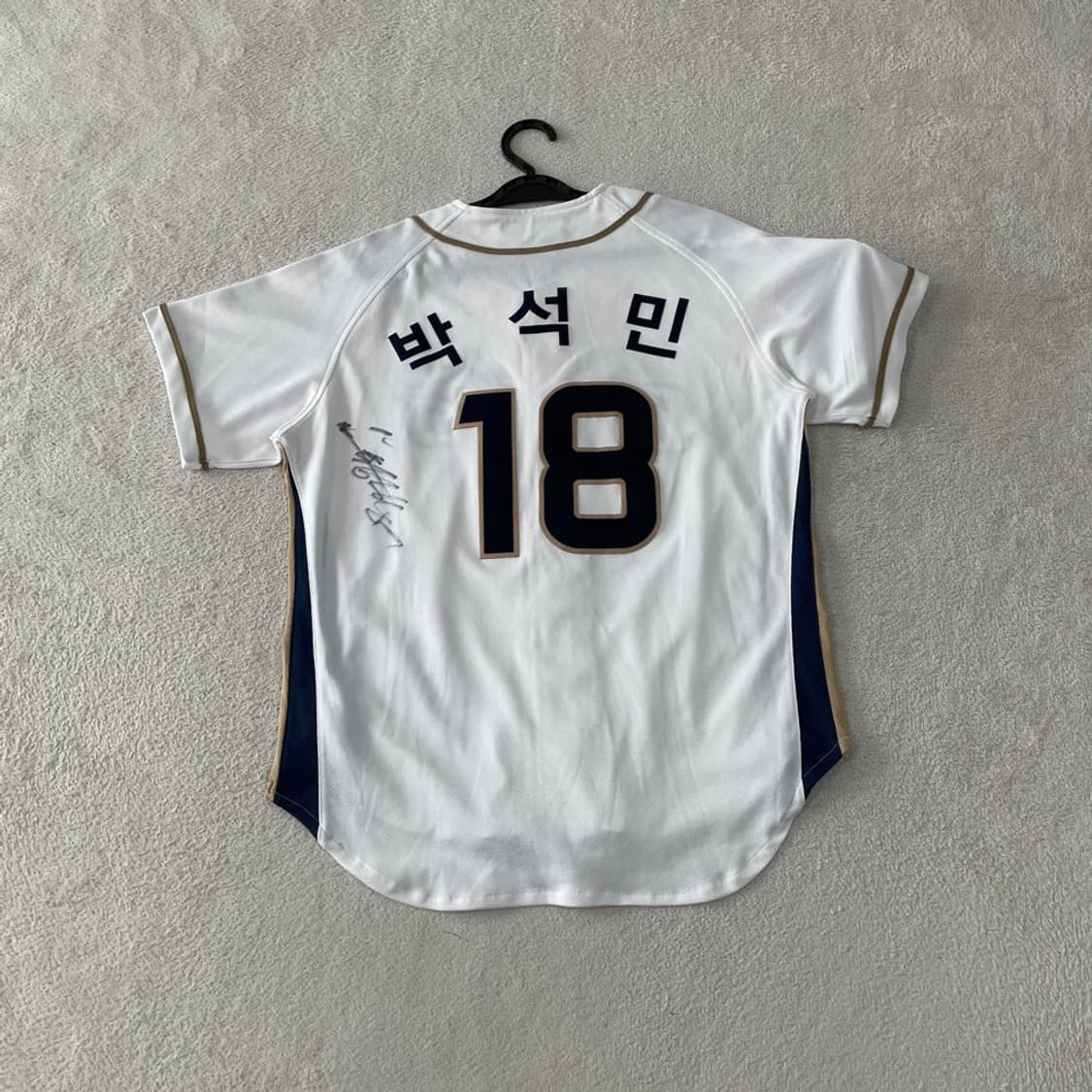 95 NC다이노스 박석민 친필싸인 유니폼 상품이미지9