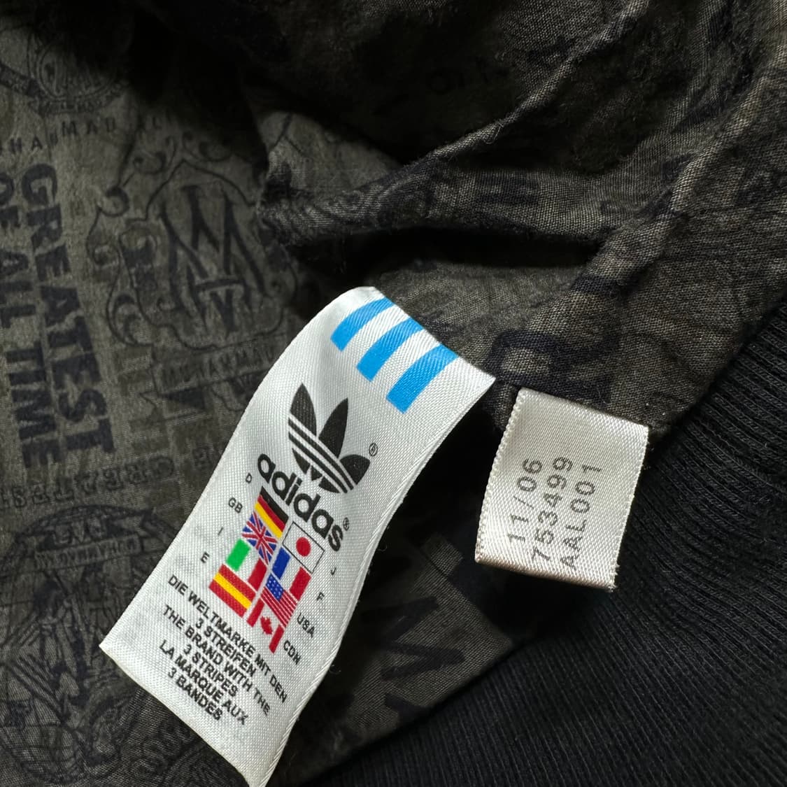 아디다스 x 무하마드알리 한정판 컬렉션 트랙탑 상품이미지6