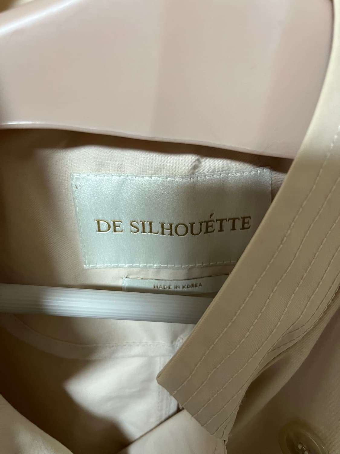 SIE 시에 DE SILHOUETTE 트렌치코트 상품이미지3