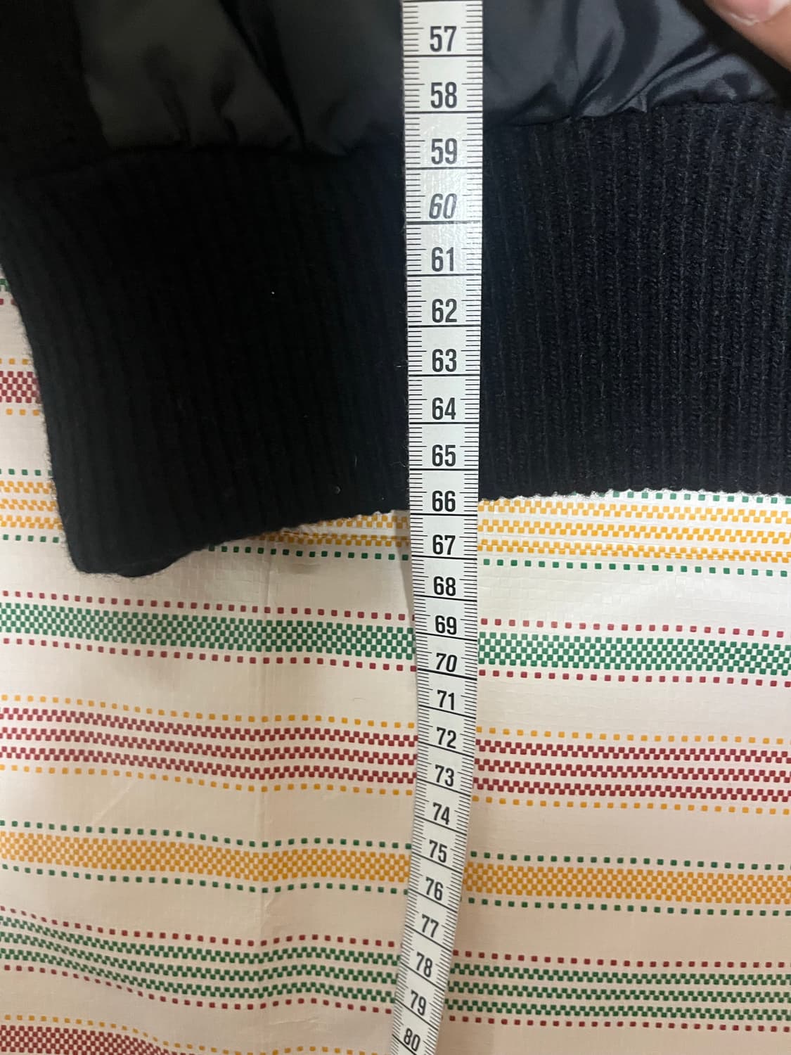 리버클래시 블랙 하프넥 남성 니트패딩(95) 상품이미지6