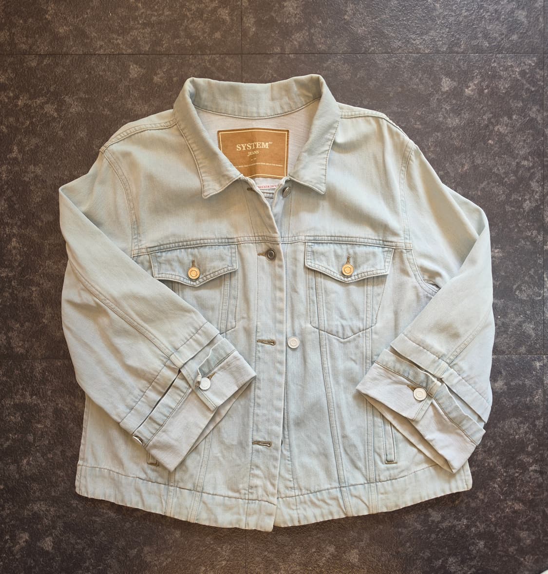 시스템 90'S "REALITY BITES" 트러커 재킷 상품이미지1