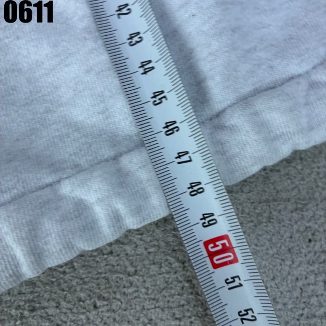 마리떼 크롭 하프 맨투맨  상품이미지6
