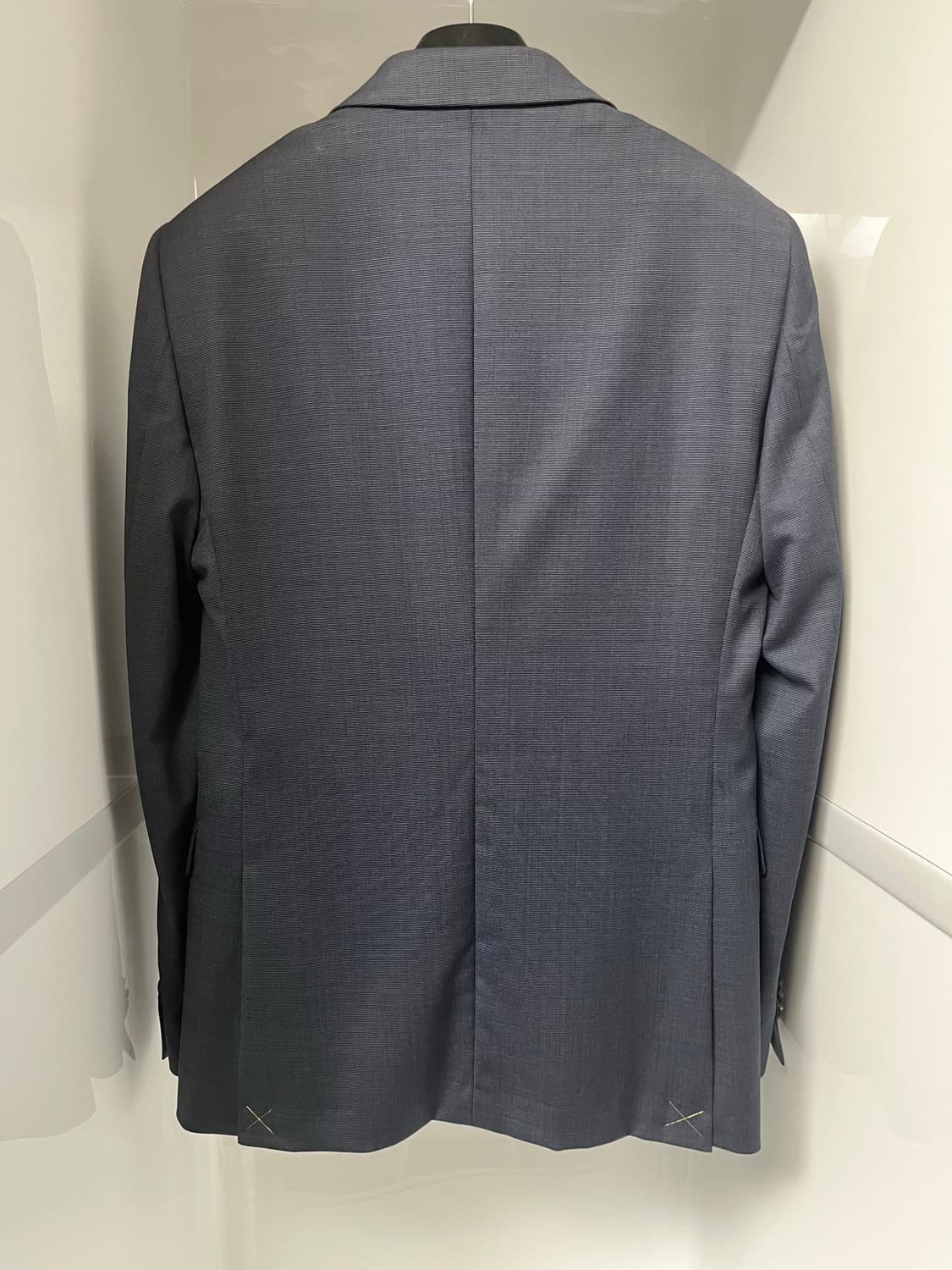 솔리드옴므 네이비 패턴 여름 블레이져 95사이즈 상품이미지2