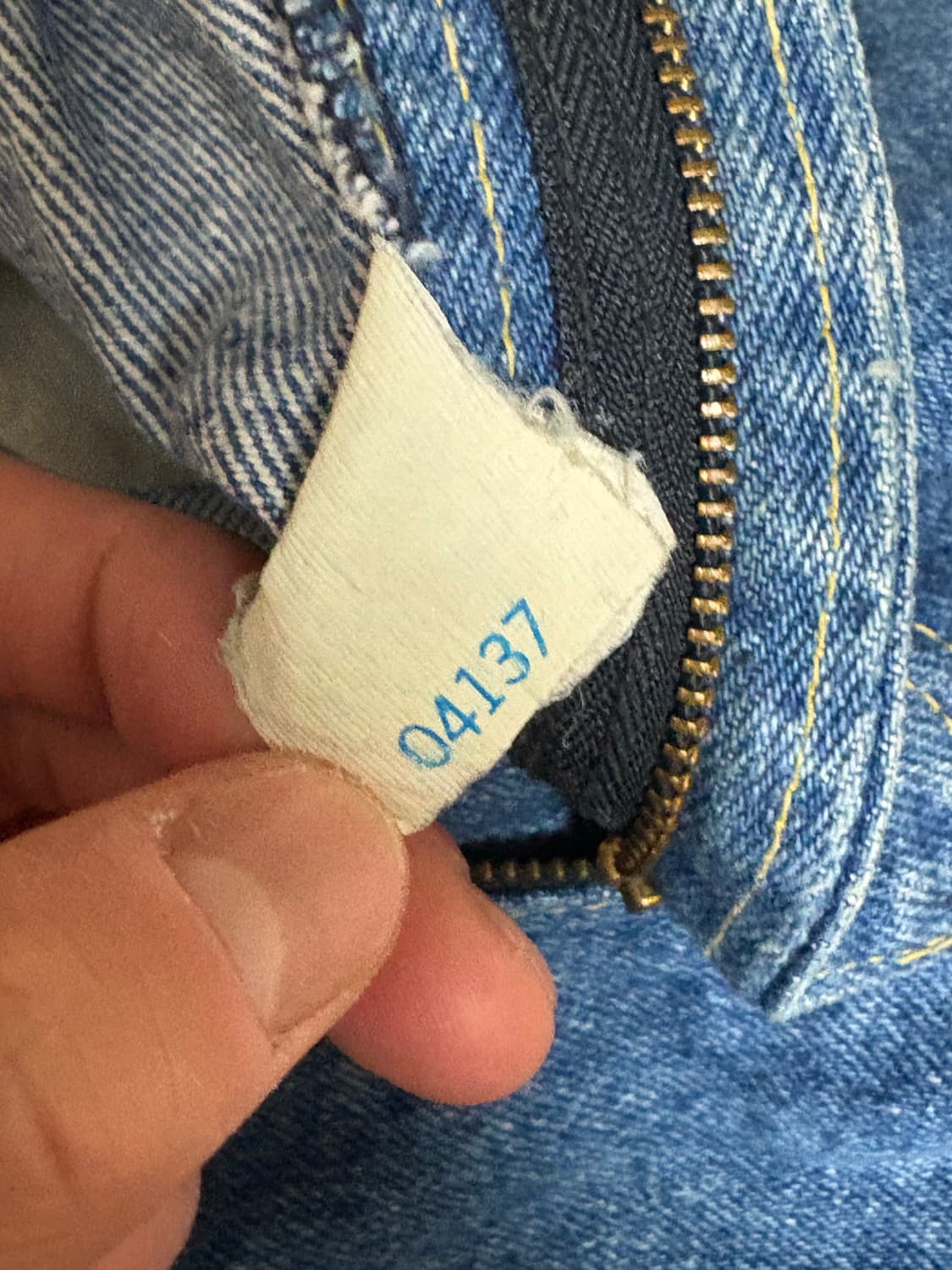 80s Lee 데님 33x30 Made in USA 상품이미지4