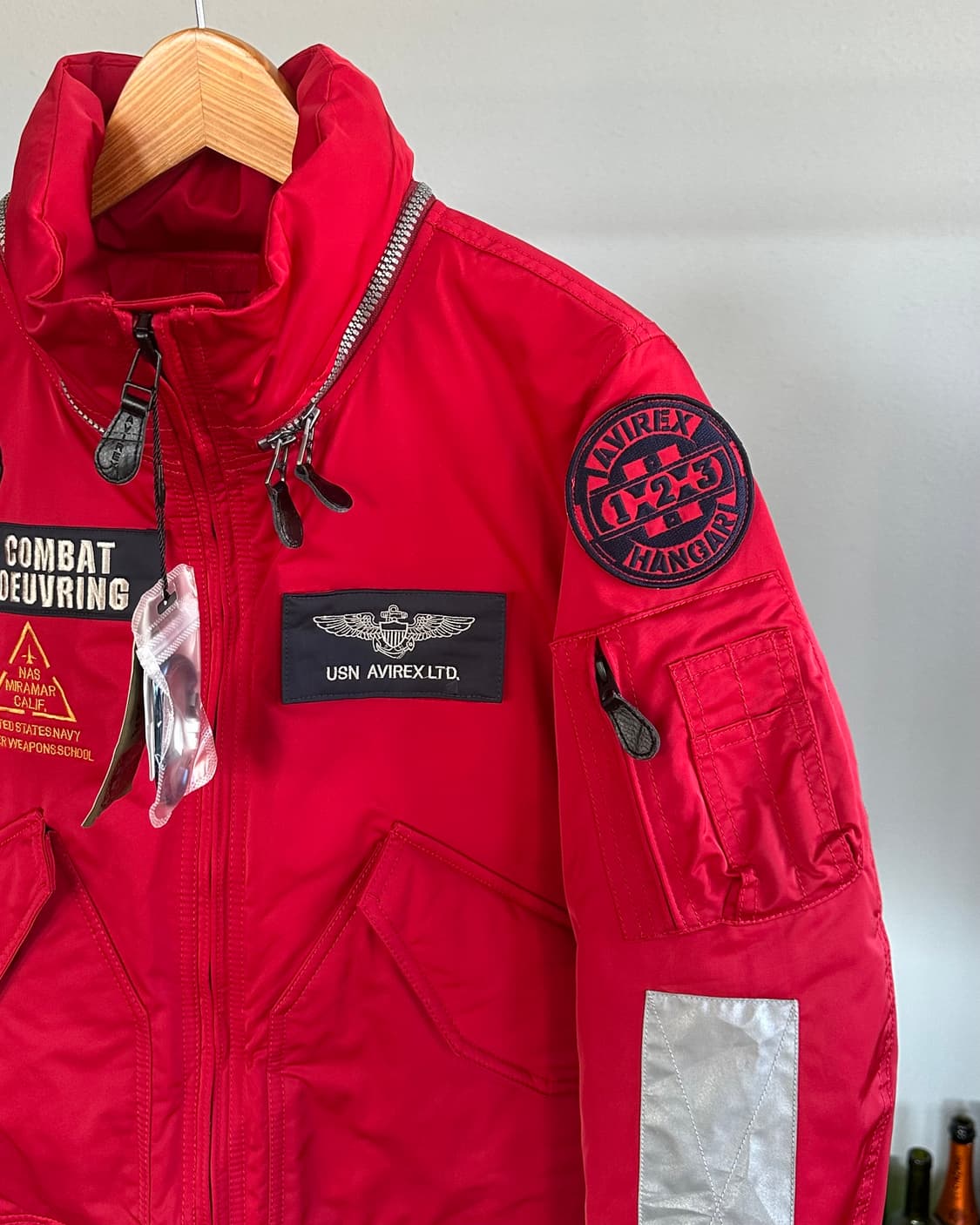 [M](새상품)아비렉스 AVIREX 탑건 TOPGUN 항공 점퍼 상품이미지4