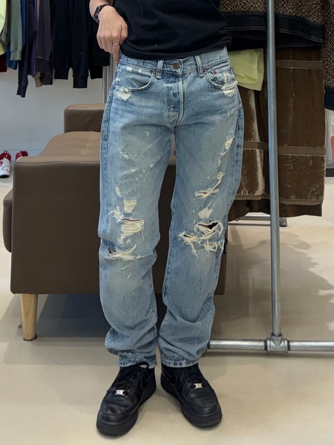 데님앤서플라이 랄프로렌 데님 팬츠 상품이미지5