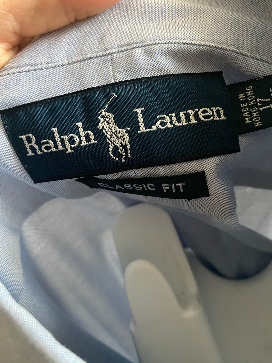 랄프로렌 클래식핏 하늘색 셔츠 17 상품이미지6