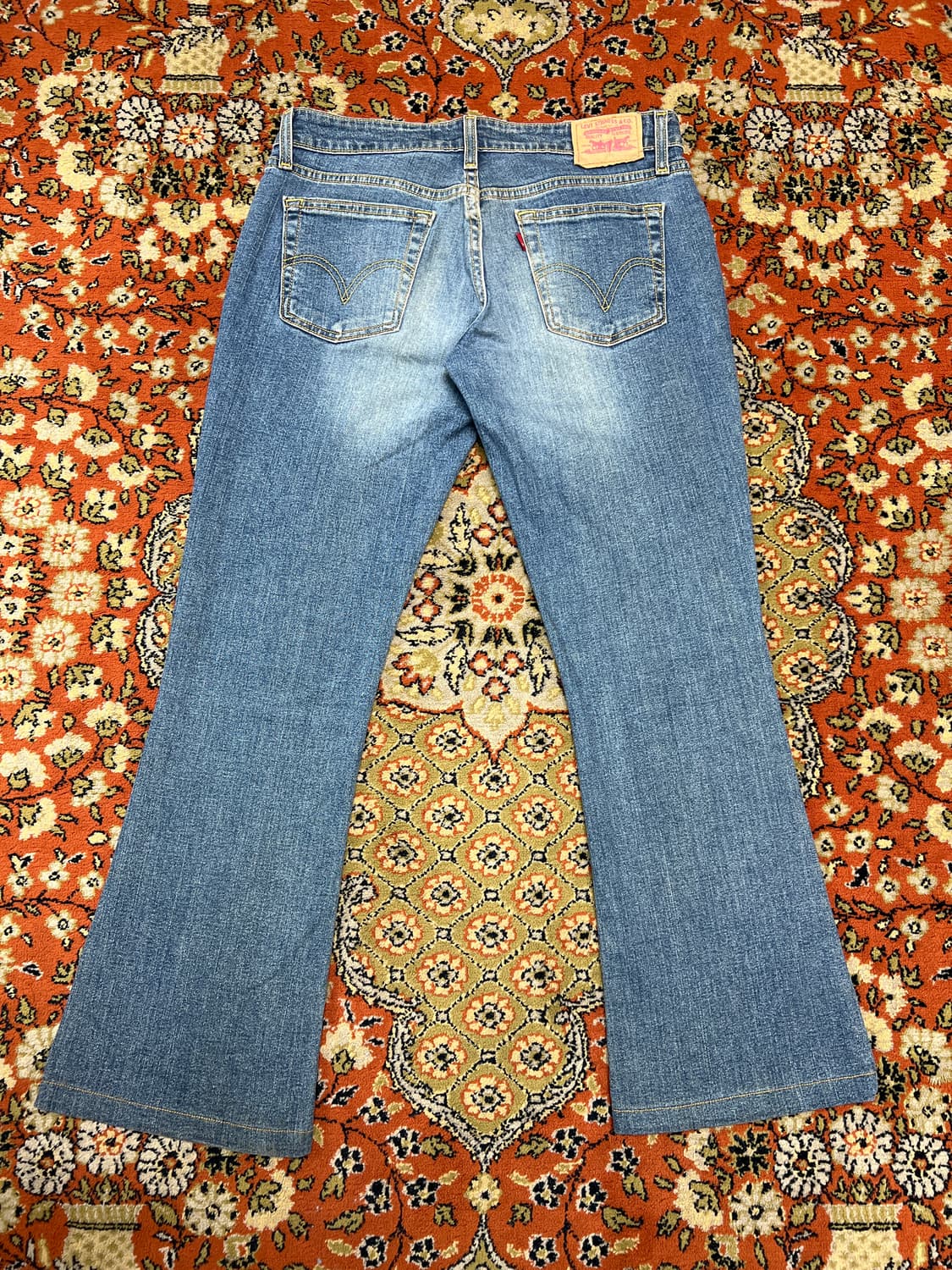 [L] 리바이스 빈티지 SUPER LOW 518 여성 부츠컷 데님 상품이미지2