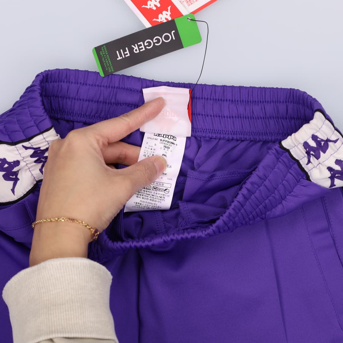 [S] 새상품 카파 사이드트랙 팬츠 0107H2 상품이미지4