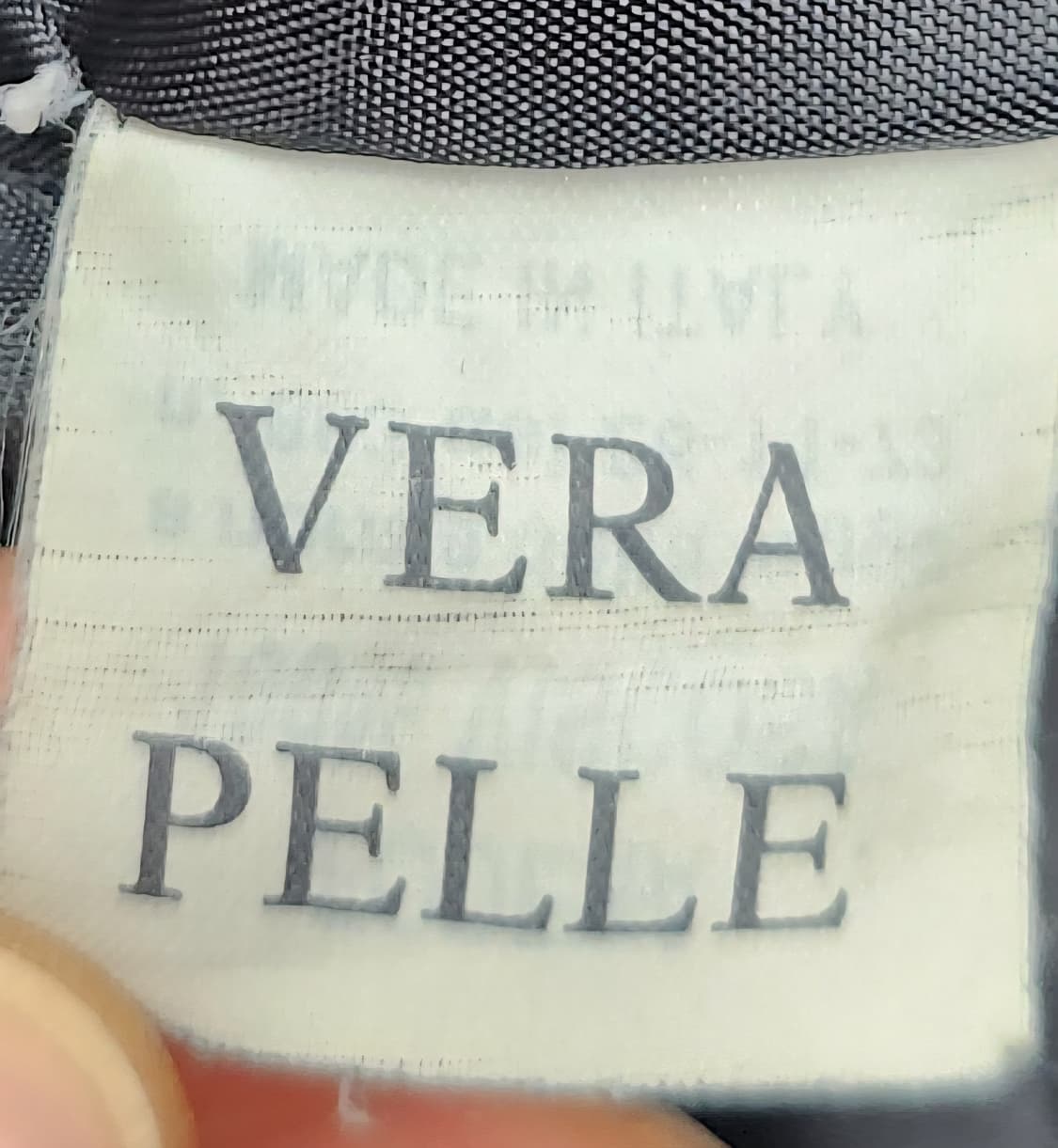 빈티지 리얼레더 (VERA PELLE) 이태리 하이넥 가죽자켓 상품이미지5