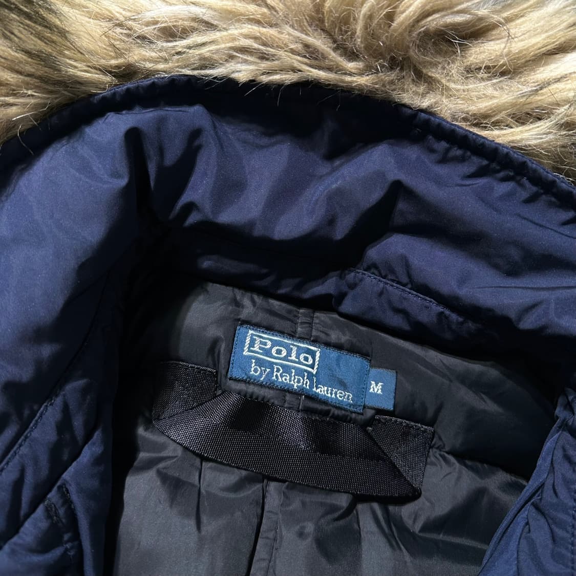 폴로 랄프로렌 N3B 피쉬테일 다운 패딩 파카 네이비 상품이미지6