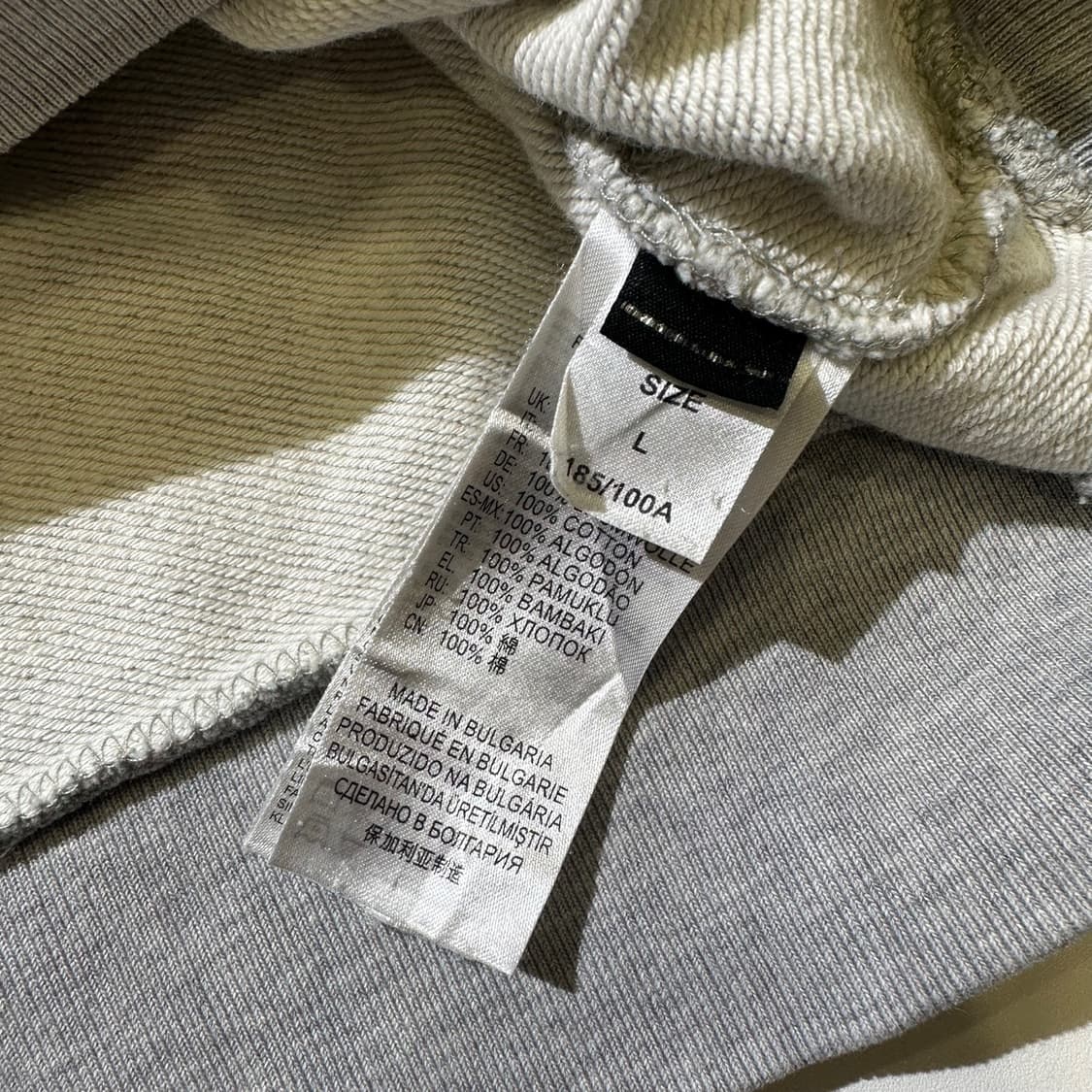 디젤 로고 프린트 맨투맨 상품이미지7