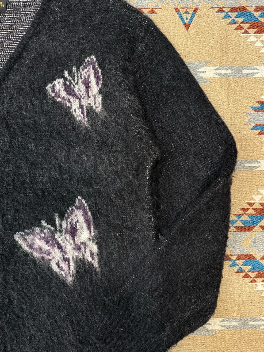 [XL] 니들스 빠삐옹 모헤어 가디건 차콜 상품이미지3