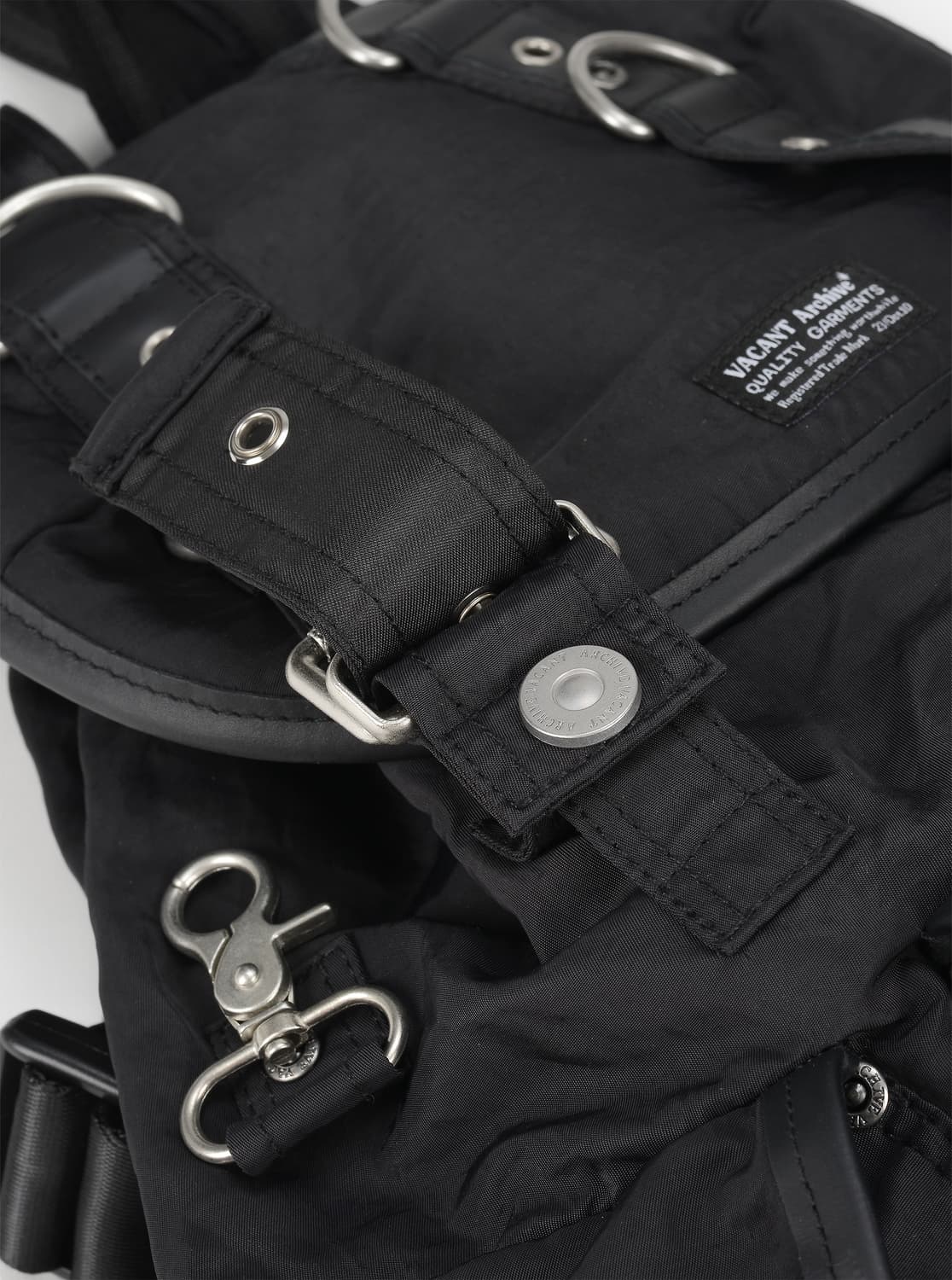 베이컨트 아카이브 포포 스트랩 백팩 블랙 (새상품) 상품이미지6