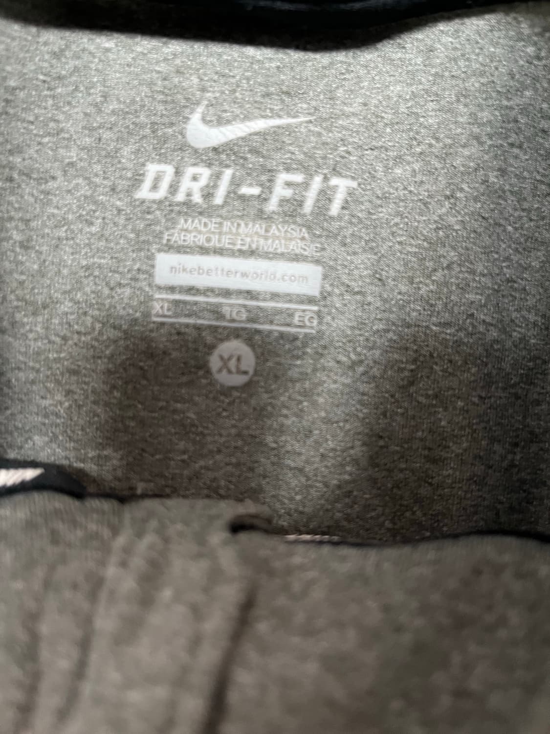 나이키 드라이핏 풀오버 티셔츠 XL 상품이미지3