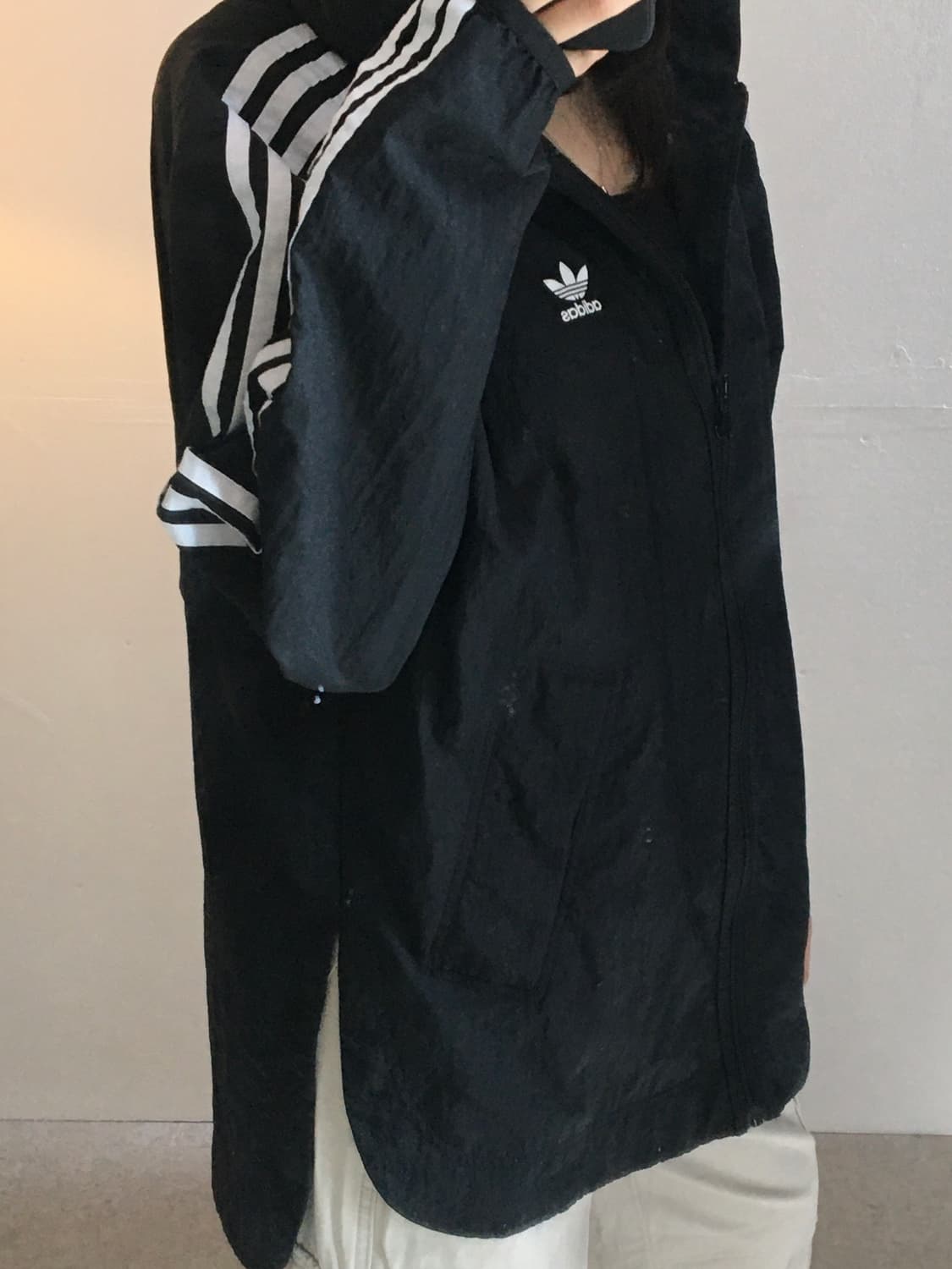 아디다스 사이드라인 후드 바람막이자켓 상품이미지5