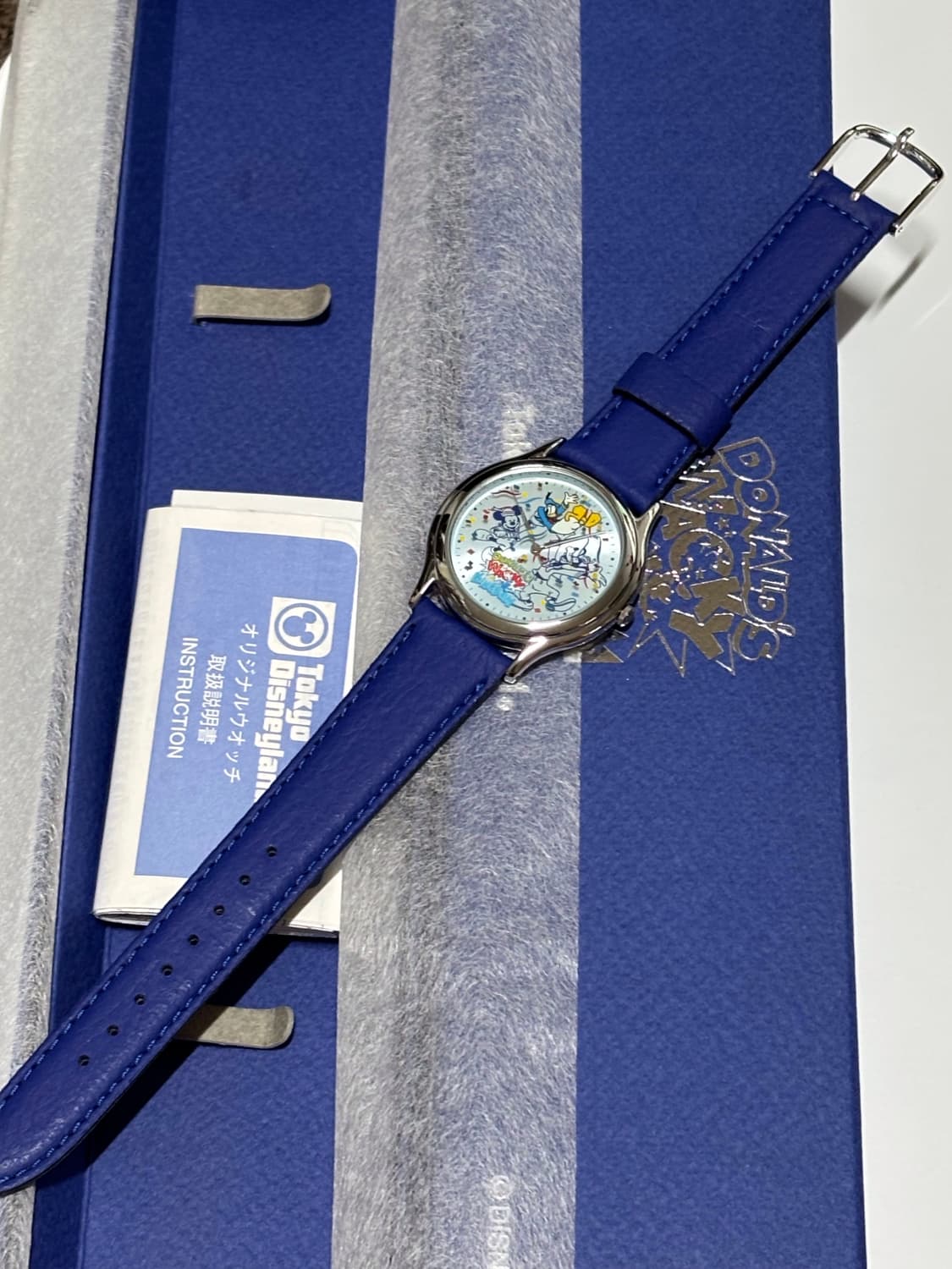 도쿄 디즈니랜드 99년 도널드 와키 킹덤 한정손목시계 상품이미지6
