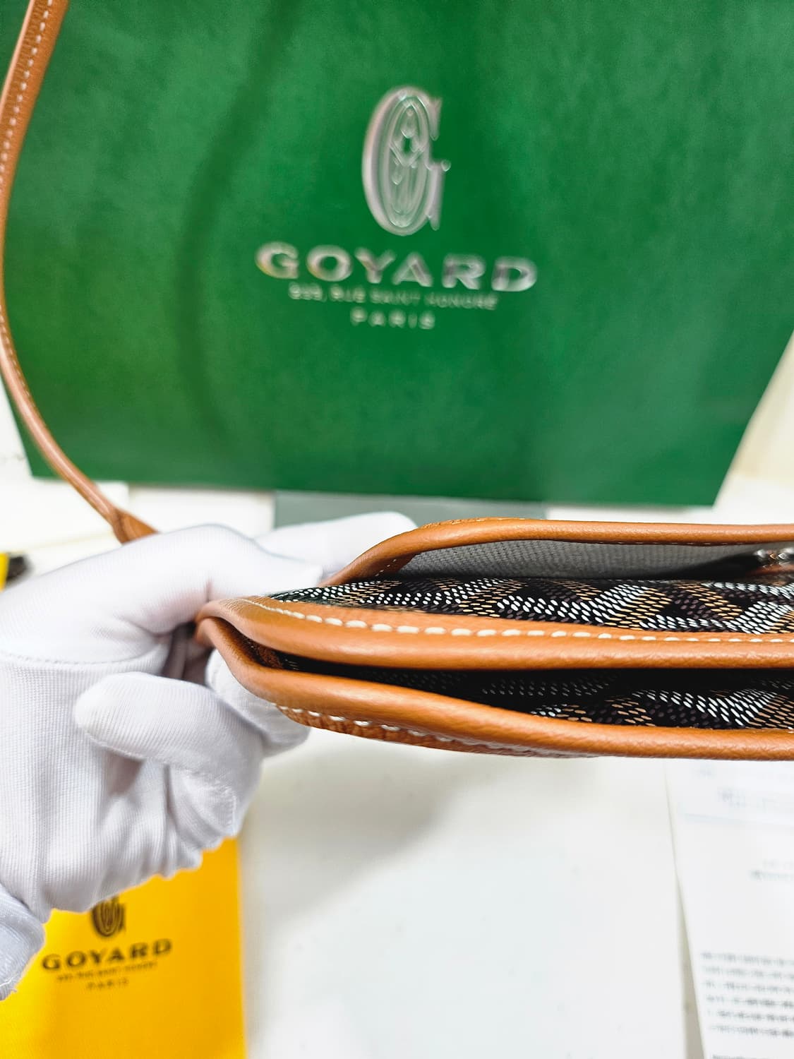 [정품] LV 루이비통 플뤼메 클러치 지갑 크로스백 상품이미지7