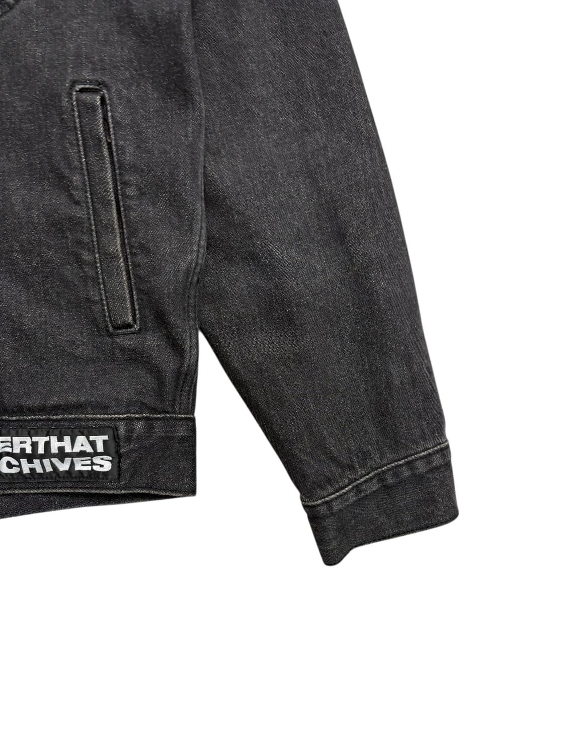 디스이즈네버댓 데님 자켓 블랙 상품이미지4