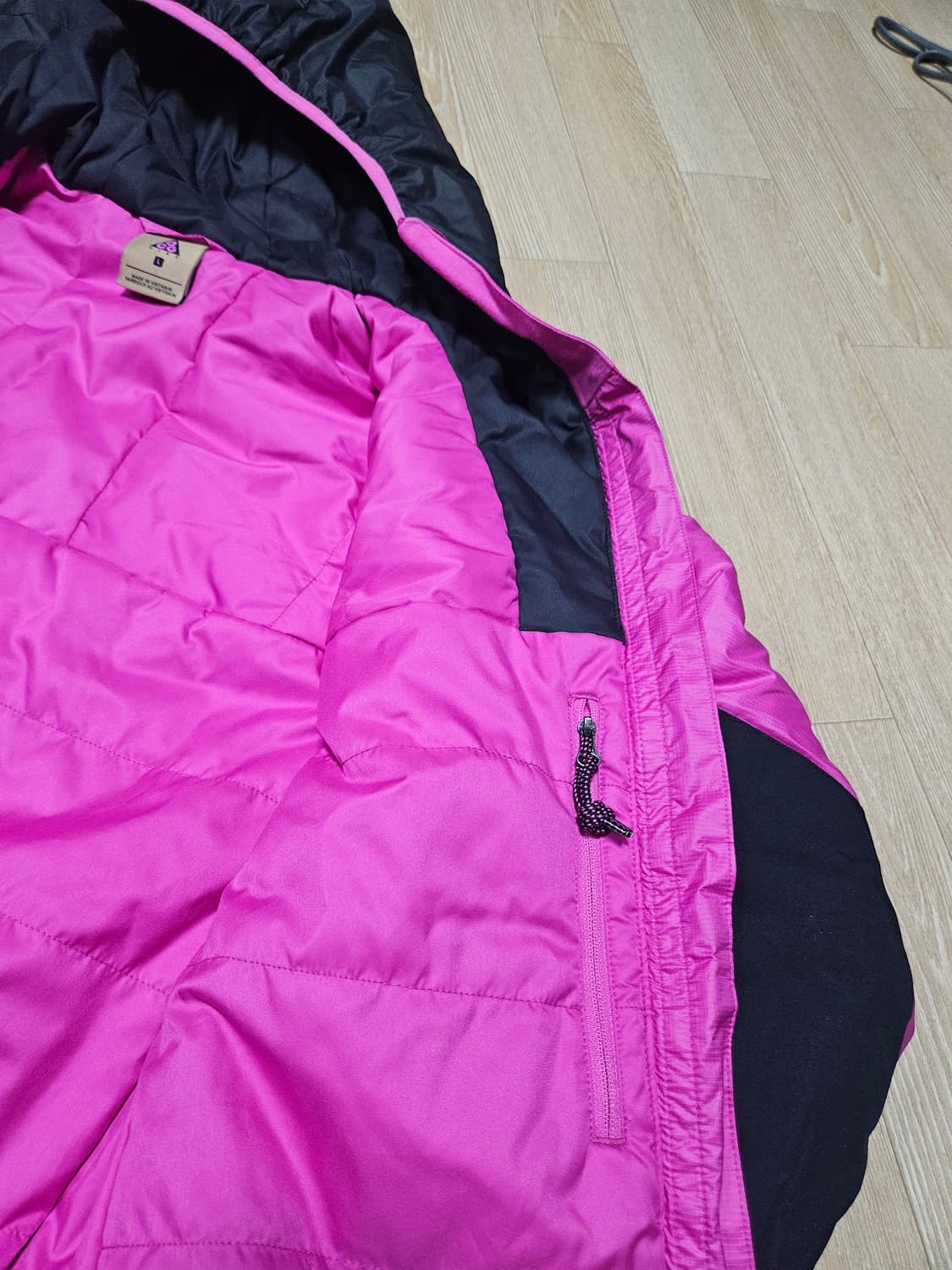 나이키 ACG 프리마로프트 경량 패딩 검 핑 라지 러닝 헬스 고프코어 상품이미지8