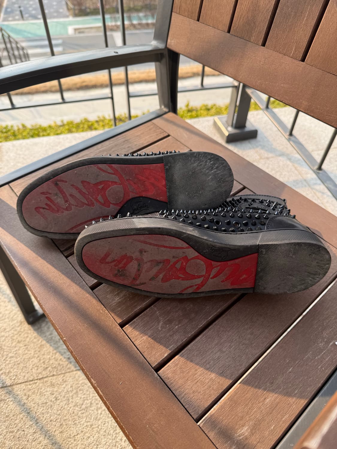 크리스찬 루부탱 하이탑 블랙 41 1/2 상품이미지7