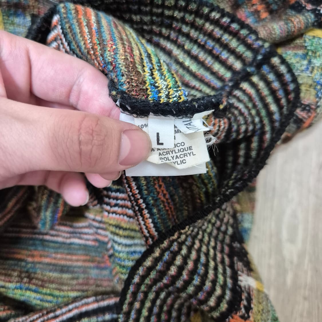 모다 에그레자 이태리 케이블 니트 상품이미지6