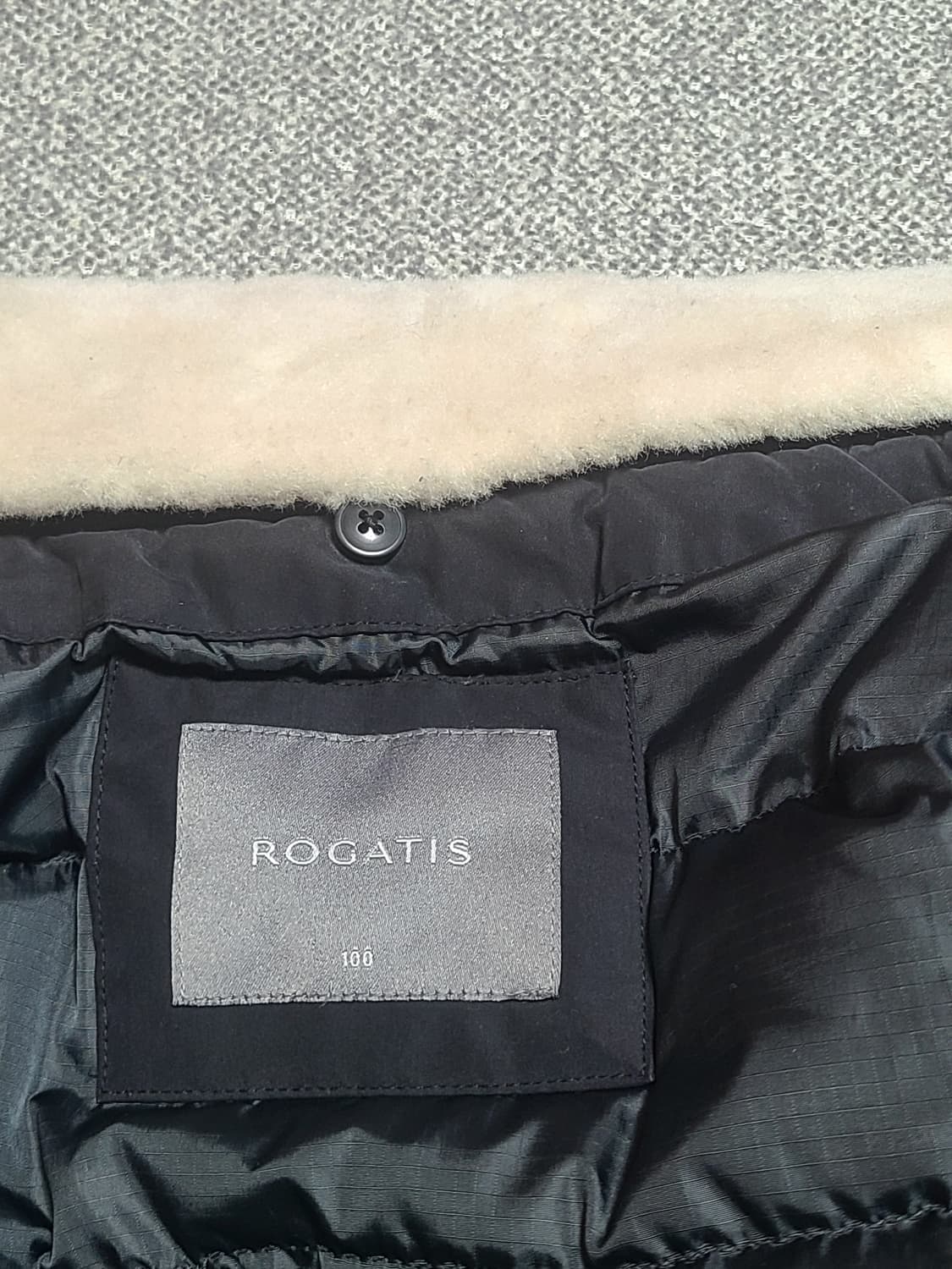 로가디스 남성 구스다운 코트 블랙 100 상품이미지7