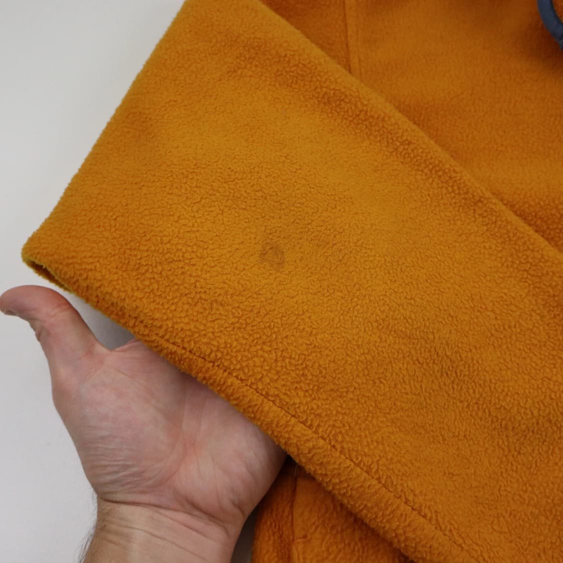 90s 파타고니아 신칠라 마수피얼 플리스 풀오버 망고 오렌지 상품이미지9