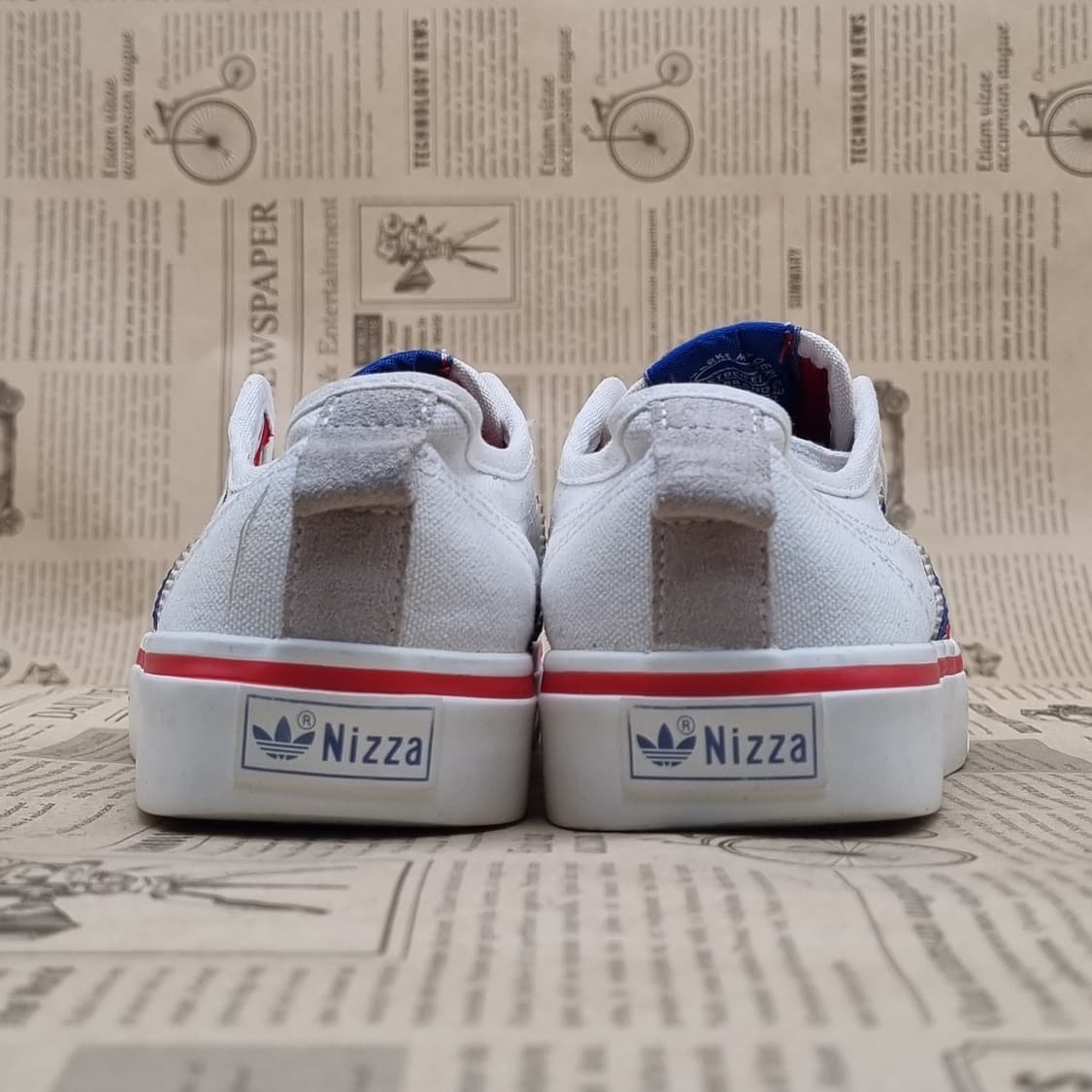 아디다스 니짜로우 흰빨파 운동화 220 상품이미지4