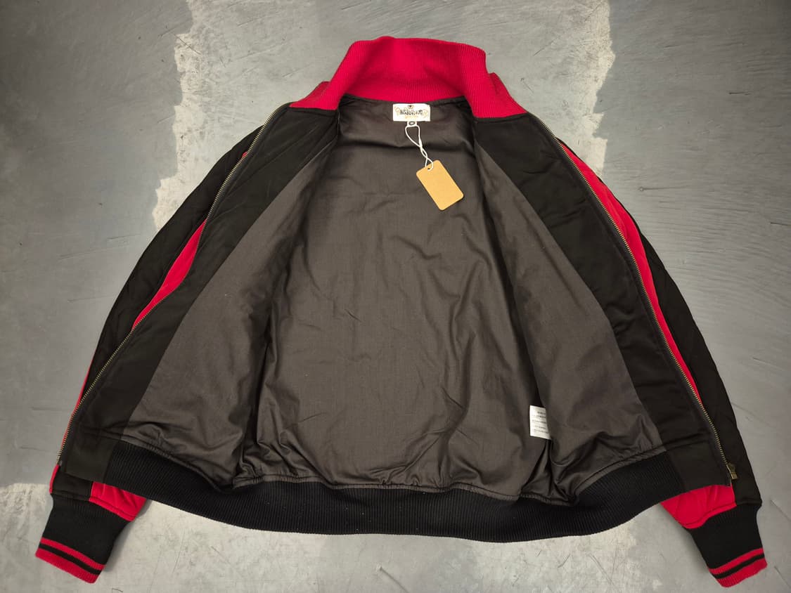 KARAKURI TAMASHII 퀼팅 봄버 자켓 상품이미지3