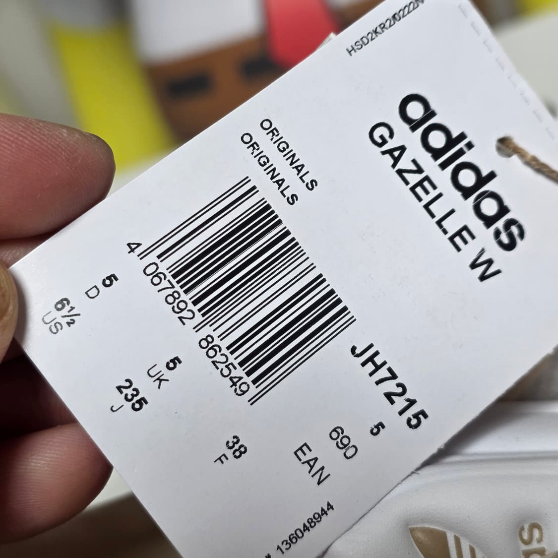 아디다스 가젤 W 원더 화이트 매직 베이지  235 상품이미지2