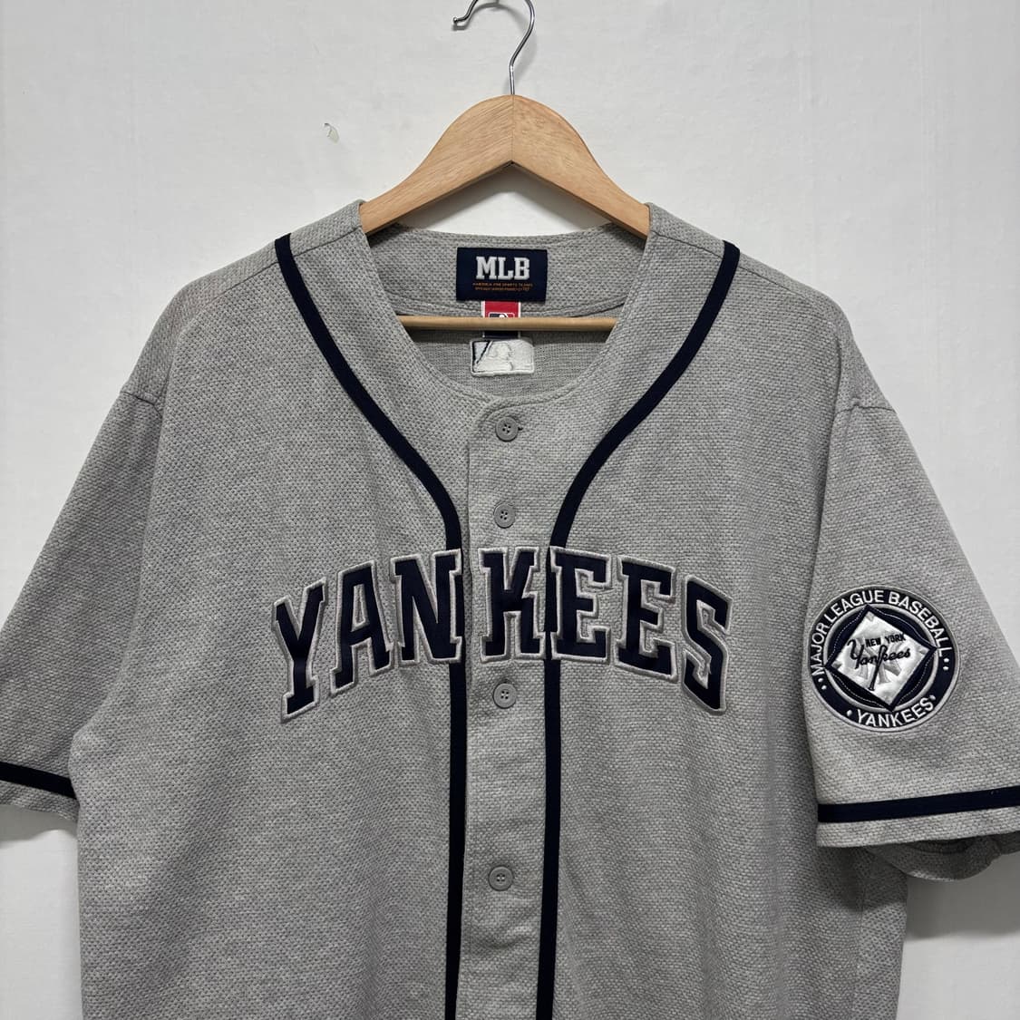 MLB 뉴욕 양키스 코튼 베이스볼 져지 상품이미지2