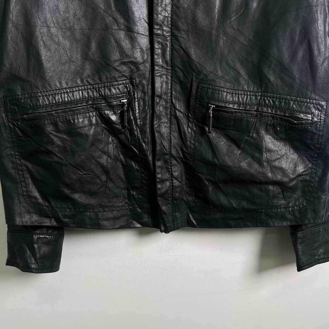 Figaro 블랙 양가죽 자켓 M 상품이미지5