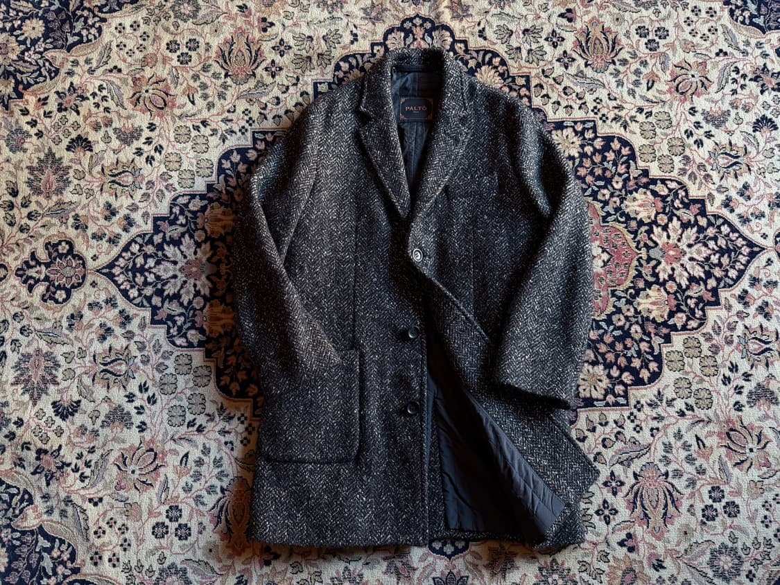 팔토 트위드 탑코트 100 상품이미지1