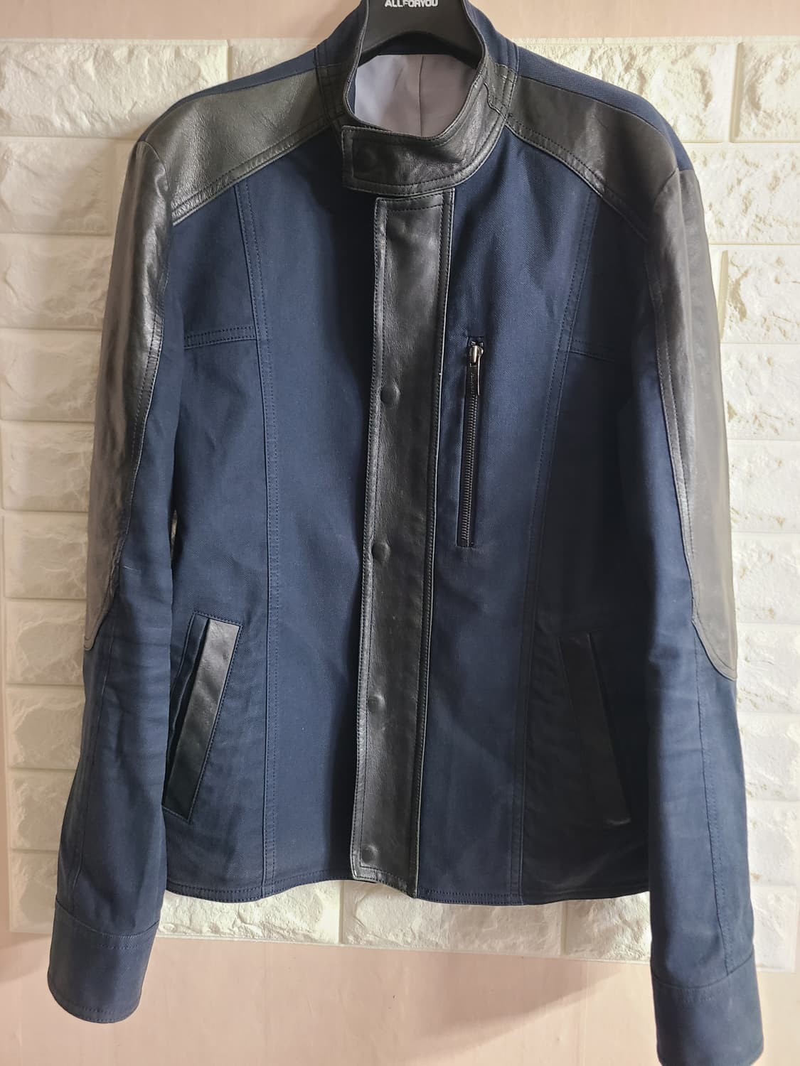 [수]반하트 디 알바자르 가죽배색 자켓(95) 상품이미지2