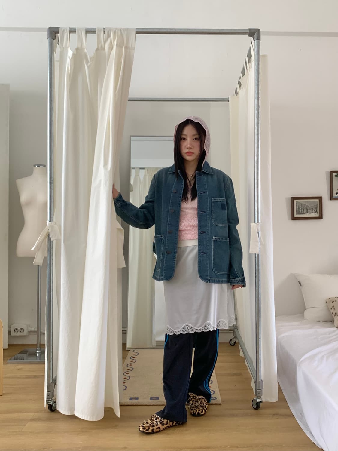 Lace slip sk 상품이미지4