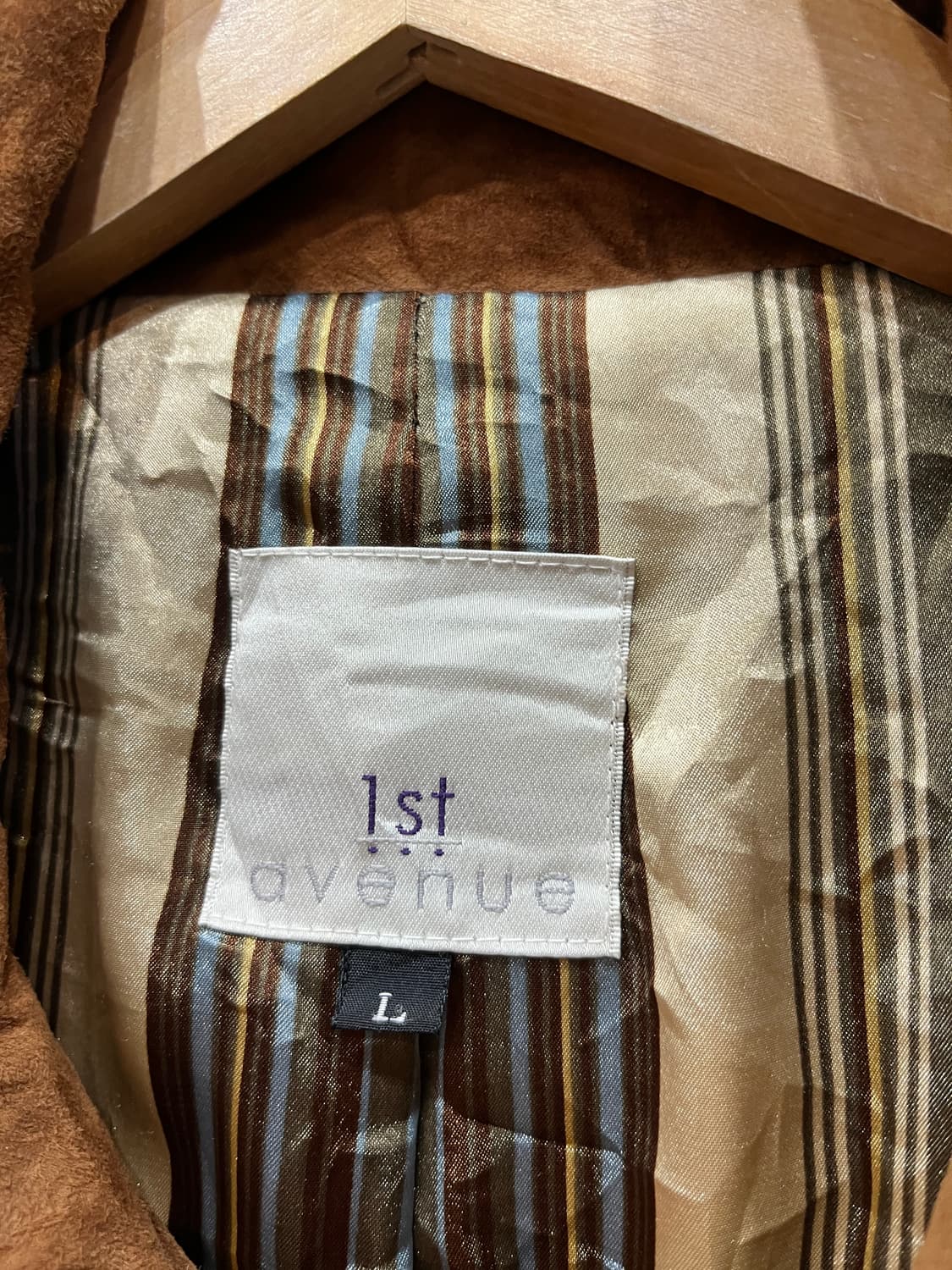 1st avenue 양가죽 스웨이드 자켓 상품이미지5