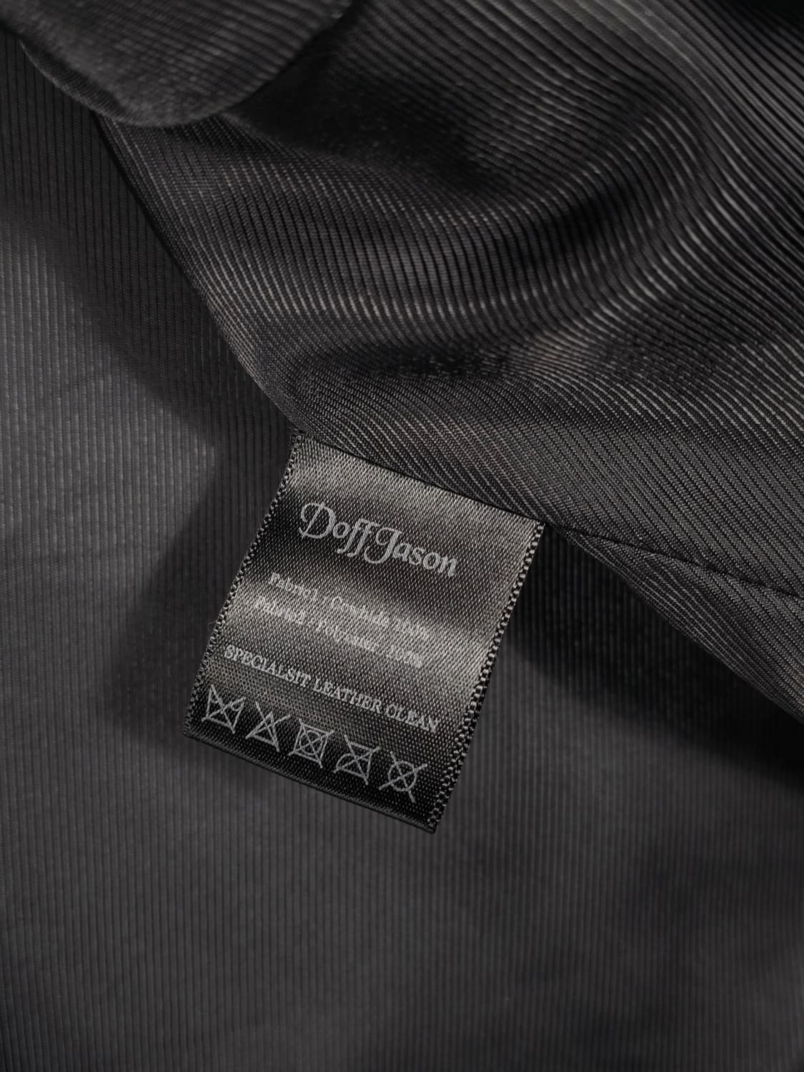 Doff Jason 도프제이슨 소가죽 레더 자켓 M 상품이미지8