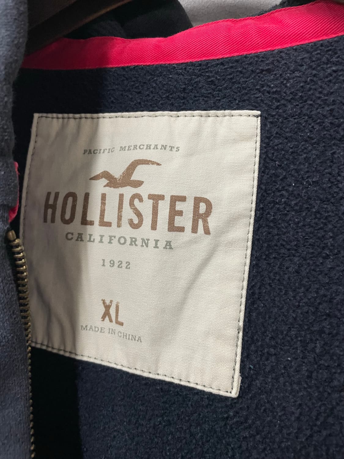 홀리스터 블랙 후드집업 H1847 상품이미지5