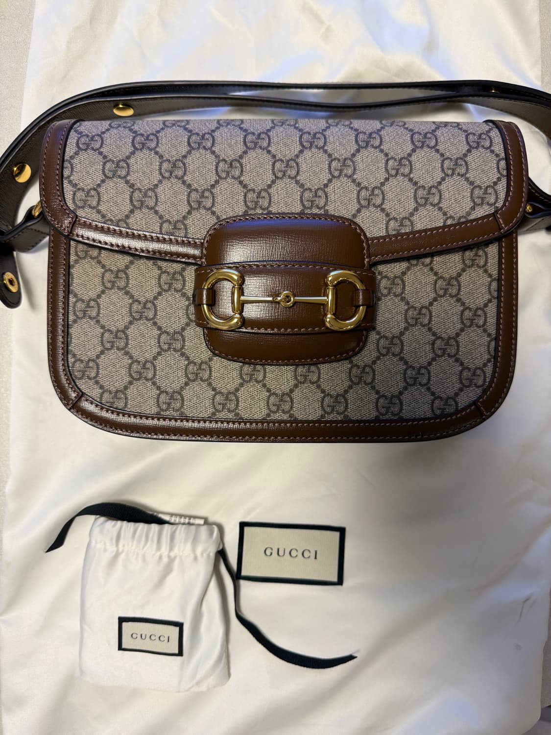 구찌 1955 홀스빗 숄더백 미디움 상품이미지1