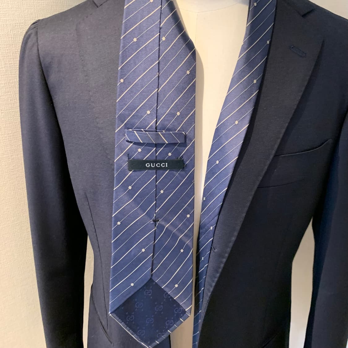 구찌(GUCCI) 스트라이프 명품 빈티지넥타이 100실크 A등급 상품이미지2