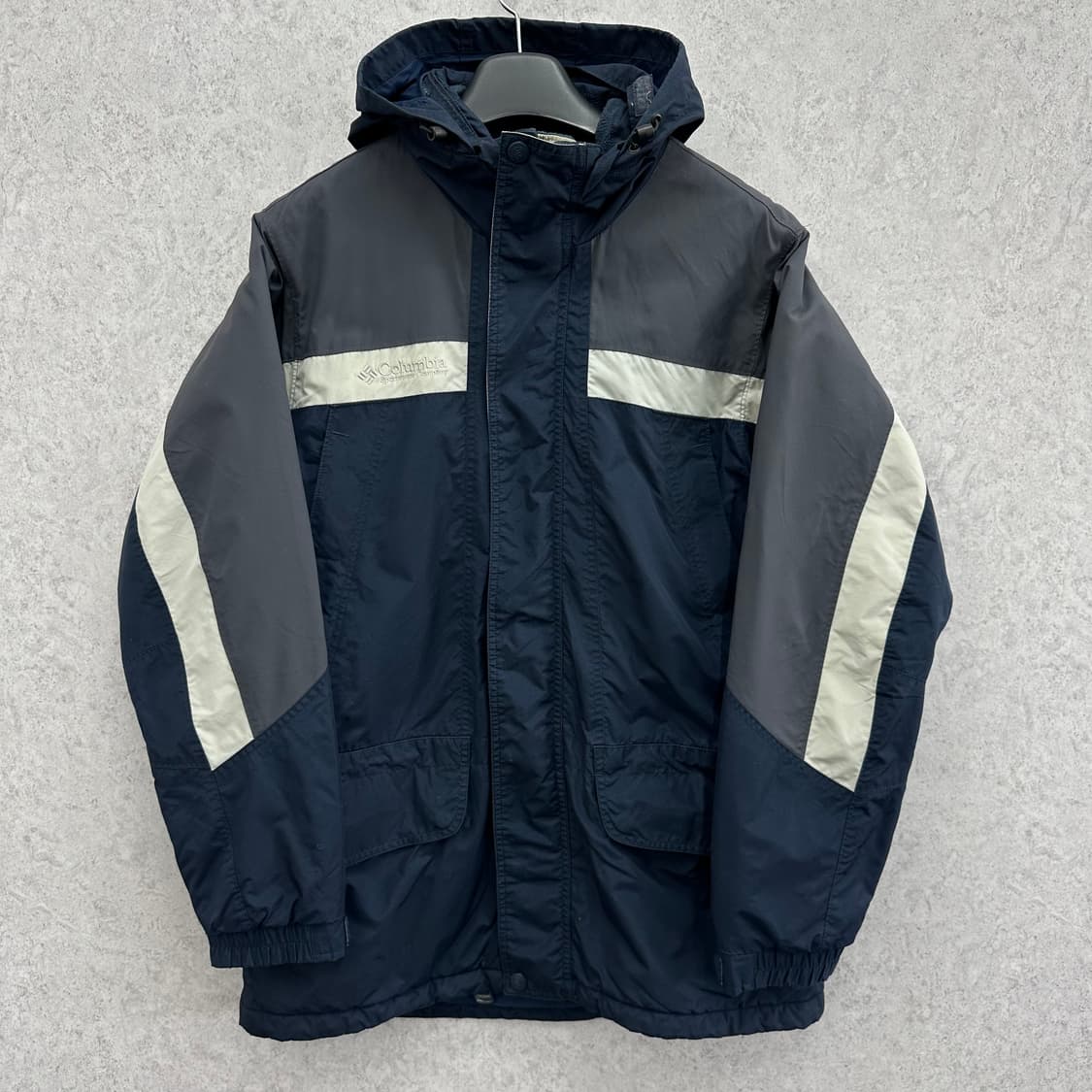 95 컬럼비아 고프코어 남자 루즈핏 누빔 바람막이 자켓 상품이미지1