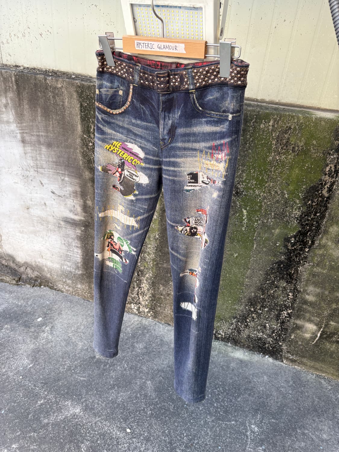 히스테릭 글래머 리버서블 트롱프뢰유 레깅스 상품이미지3