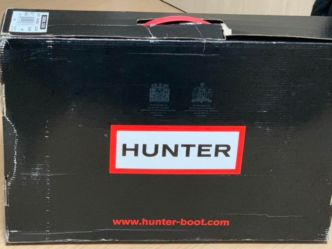 헌터 레인부츠 톨 핑크 255 uk7 상품이미지8