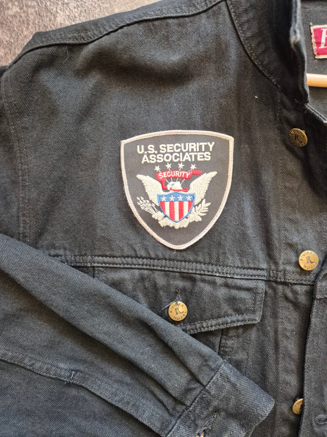 리비에라 블랙 데님 자켓 -XXL 상품이미지2