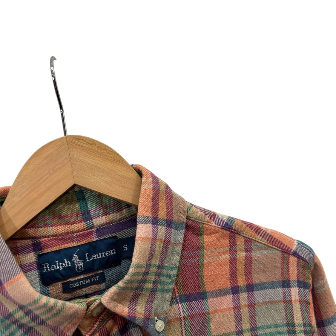 폴로 랄프로렌 커스텀 핏 체크 셔츠 상품이미지3