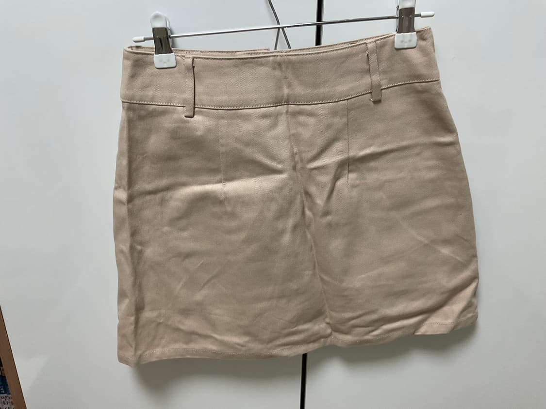 Beige cargo skirt  상품이미지2