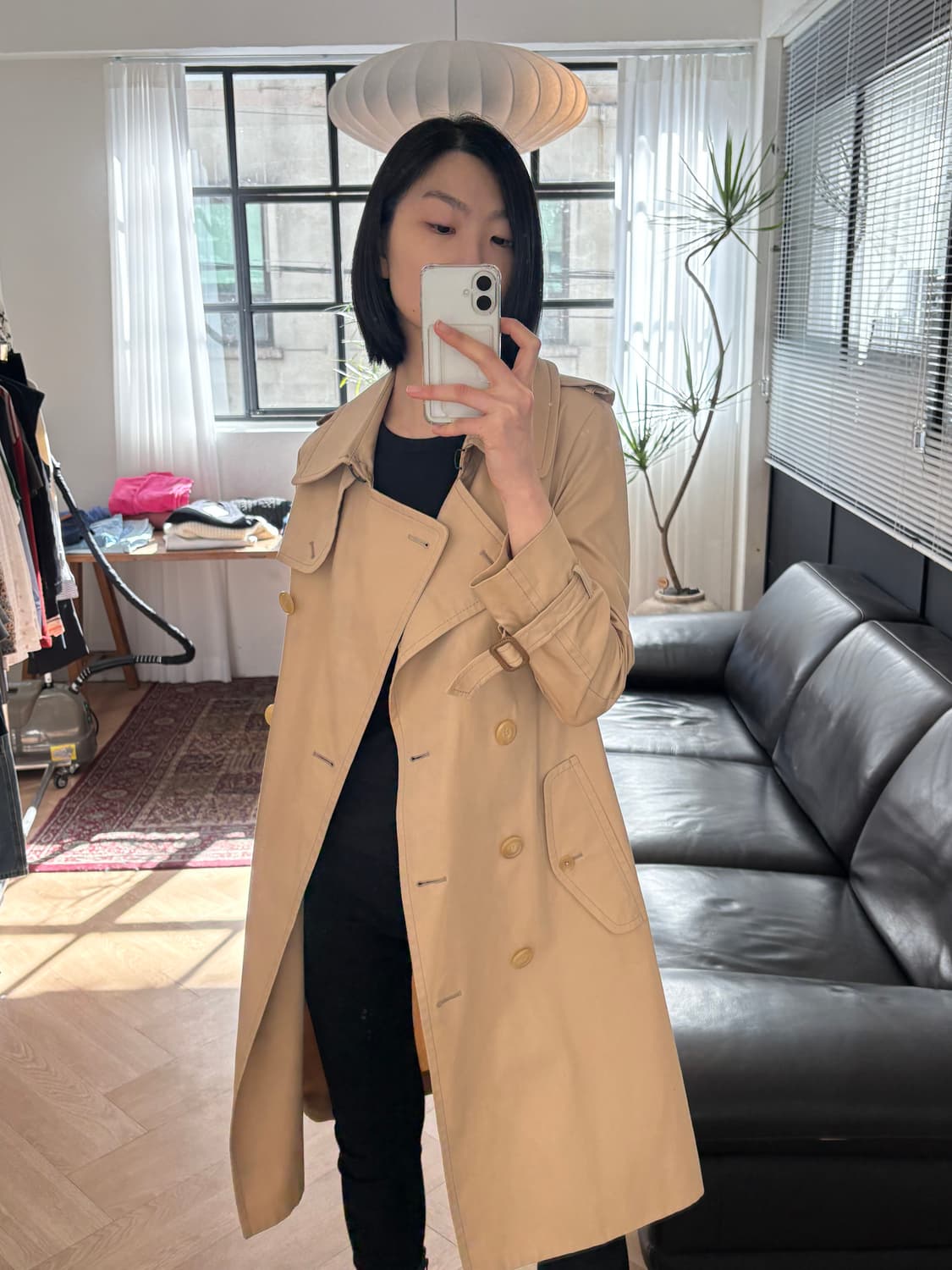 메종마르지엘라 코튼 트렌치코트 상품이미지7